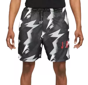 Pantaloncini Air Jordan Mesh AOP stampa all over da uomo taglia media (CZ4757-010) nuovi con etichette $60 - Foto 1 di 7