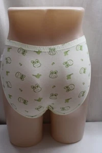 Teen 14-16/XS Women's Cute Green Rabbit hip hugger sexy retro hipster panties - Picture 1 of 9