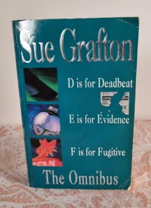 Sue Grafton The Omnibus D is for Deadbeat E is for Evedence F is for Fugitive - Imagen 1 de 6