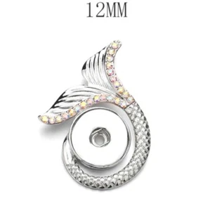 TOTALMENTE NUEVO COLGANTE DE COLA DE SIRENA ESTILO JENGIBRE 12MM #1290 - Imagen 1 de 1