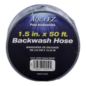NEU Aqua EZ 1,5 Zoll x 50 Fuß Rückspülschlauch - BWH50 - blau - Bild 1 von 2