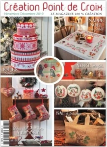 French cross stitch magazine Creation point de croix No.79 Noel Christmas - Picture 1 of 1