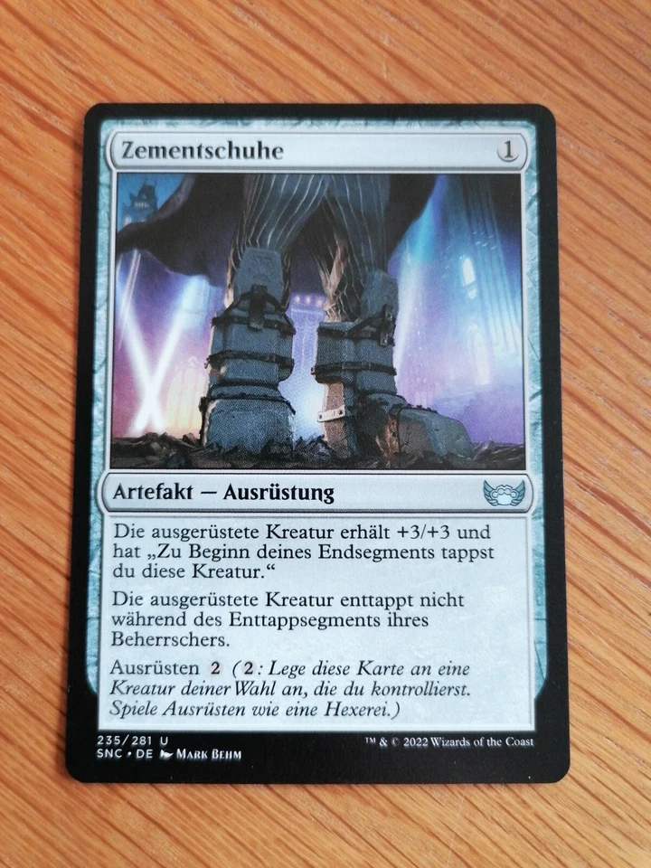 MTG MAGIC THE GATHERING STREETS OF NEW CAPENNA Zementschuhe - Bild 1 von 1