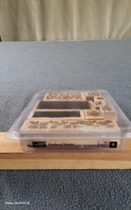 Stampin' Up! Sfumature della Natura Set di 9 francobolli sfondo bordo floreale - Foto 1 di 4
