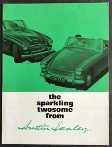 AUSTIN HEALEY 3000 Mk III & SPRITE Mk IV Car Sales Brochure 1968 #2447 - Picture 1 of 2