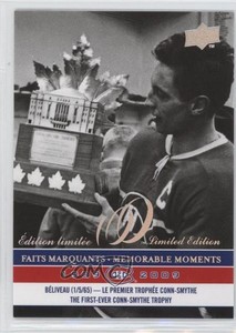 2008-09 Montreal Canadiens Centennial Set Limited Edition Jean Beliveau #289 HOF