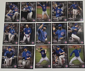 2016 Cubs Topps Now World Series Complete Box Set of 15 Cards - Picture 1 of 3