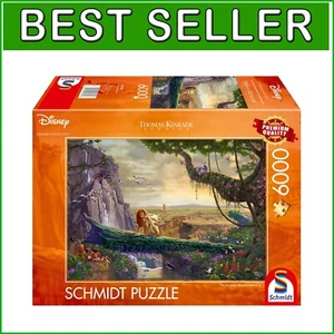 Challenging Thomas Kinkade Puzzle - The Lion King 6000 Pieces, Stunning Design - Picture 1 of 7
