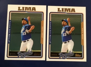 2005 Topps # 475 JOSE LIMA Lot 2 Kansas City Royals Nice Cards! - Picture 1 of 1