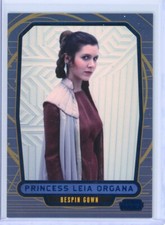 2013 Topps STAR WARS Galactic Files 2 PRINCESS LEIA Blue Foil Parallel #127/350