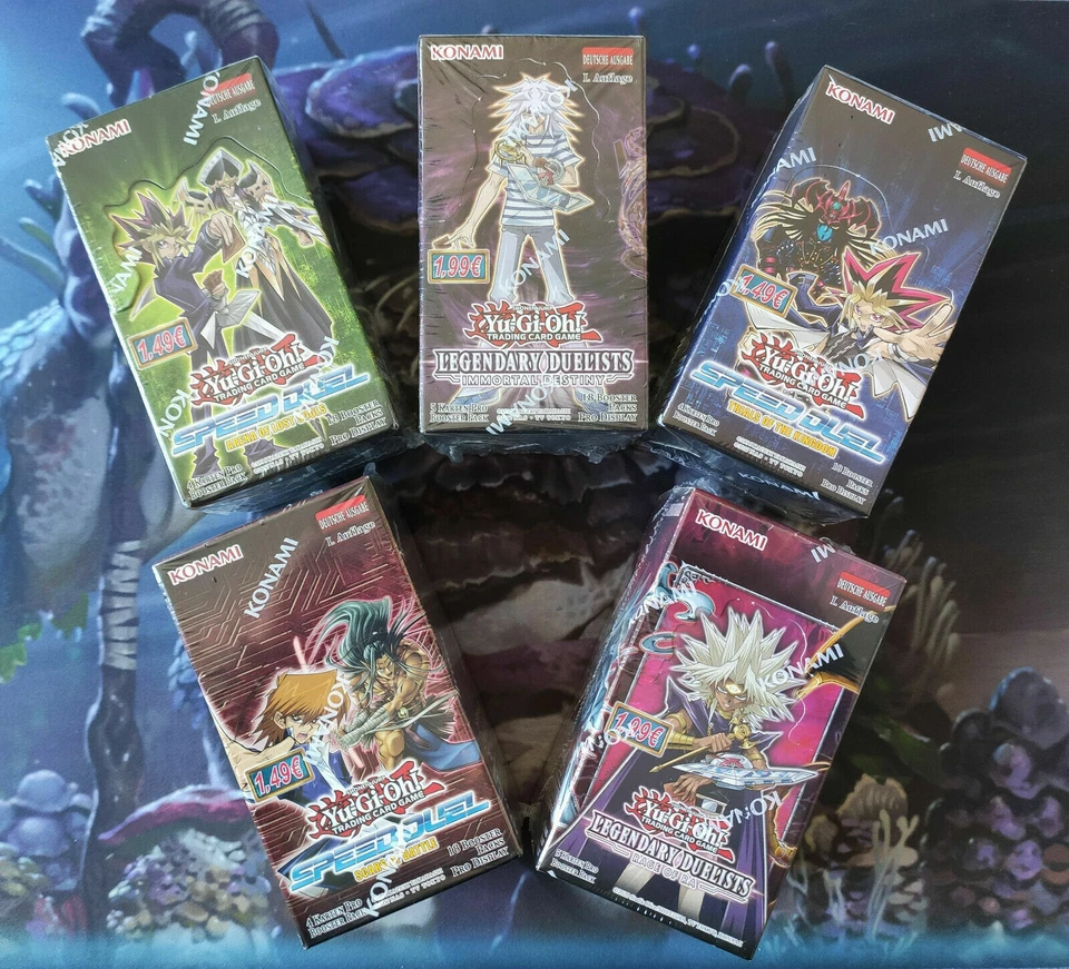 YuGiOh! 18er Display GÜNSTIG kaufen DEUTSCH Karten Booster Boxen NEU & OVP - Bild 1 von 1