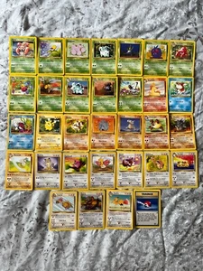 Jungle Non Holo Lot (32) Complete C/UC WOTC Vintage Bulk WOTC 1999 No Duplicates - Picture 1 of 2