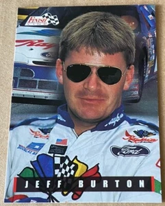 JEFF BURTON 1995 CLASSIC FINISH LINE Card #93 NM-MT Condition - Picture 1 of 2