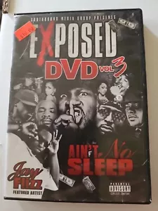 Exposed DVD VOL. 3 Ain't No Sleep Jay Flizz Parental Advisory - Foto 1 di 4