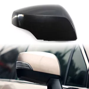 RIGHT Black For Subaru Crosstrek Forester Impreza XV Side Rearview Mirror Cover - Picture 1 of 8