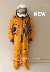 Russia SPACESUIT FLIGHT HELMET AIRTIGHT ASTRONAUT FLYING SUIT P-6# - Picture 1 of 24