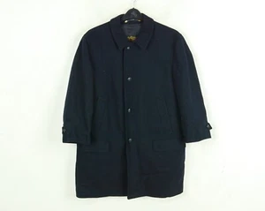 LODEN FREY Mens L Wool Jacket Over Coat Winter EU 52 Warm Mac Outerwear Top VTG - Picture 1 of 12