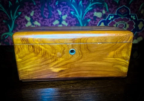 Miniature Lane Cedar Chest Salesman Sample Cover