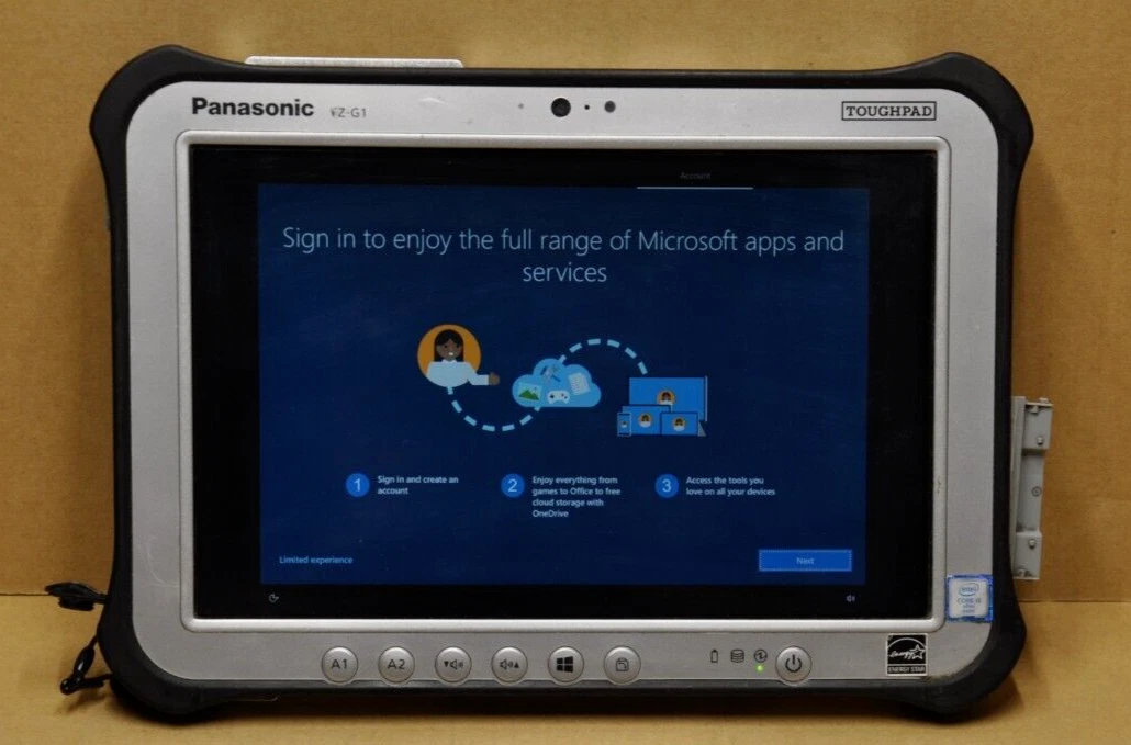 Panasonic TOUGHPAD FZ-G1 | Core i5第6世代 Tablet Windows robusto Panasonic TOUGHPAD FZ-G1 (Windows Intel