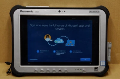 PANASONIC TOUGHPAD FZ-G1 MK3 Core i5 6300U 2.4GHZ 8GB RAM 256GB SSD *FOR PARTS* - Image 1 of 4