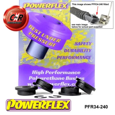 Powerflex Cavo Cambio RR Kit Boccole per Lotus Elise Series 1 (1996-2001) - Immagine 1 di 4
