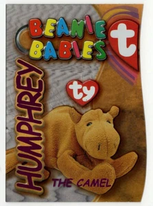 Ty Beanie Babies BBOC HUMPHREY (Camel) Magenta Left Beanie/Buddy S3 Series 3 - Picture 1 of 2
