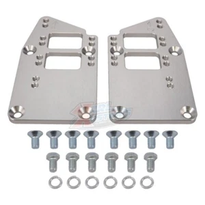 LT Swap Conversion Machined Aluminum Motor Mount Adapter Plates LT1 LT4 L83 LT5 - Picture 1 of 3