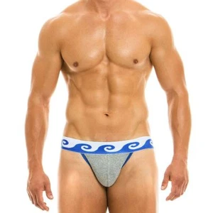 Cotton Undies Modus Vivendi Tanga-Brief Iconic Contour Pouch Grey 10715 133 - Picture 1 of 4