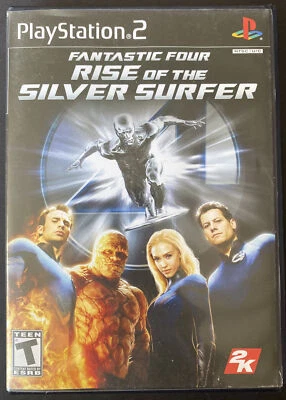Fantastic 4: Rise of the Silver Surfer (Sony PlayStation 2) Pre-owned, Complete - Image 1 of 3