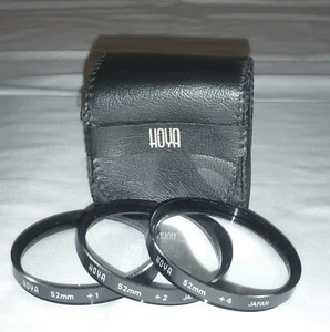 HOYA 52mm 3er Set CLOSE-UP MACRO OBJEKTIV (+1, +2, +4) mit Etui - Bild 1 von 2