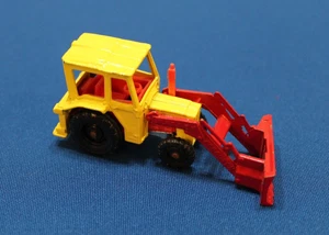 Bulldozer trattore vintage Corgi Juniors giallo carica frontale Gran Bretagna #2 - Foto 1 di 3