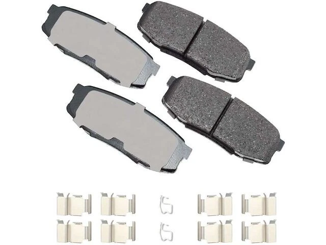 后刹车片套装适用于丰田雷克萨斯苔原陆地巡洋舰 LX570 红杉 MK46M1 — 第 1/1 张图片