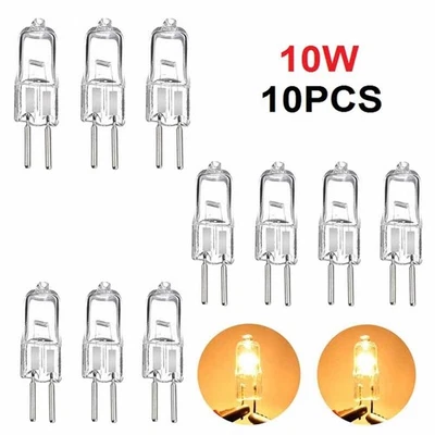 10X G4 Halogen Capsule Light Bulb Replace Bulbs Lamps AC 12V 2Pin 10W-20W - Image 1 of 3
