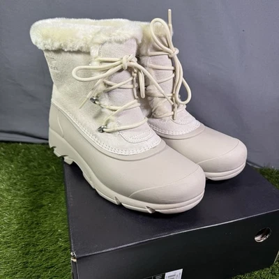 Botas Sorel Snow Angel para mujer talla 10 aisladas invierno forradas de piel NL3482-191 Foto 1 de 4