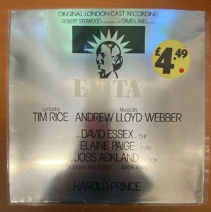 Evita - Original London Cast 1978 Vinyl Gatefold LP - Harold Prince, David Essex - Picture 1 of 14