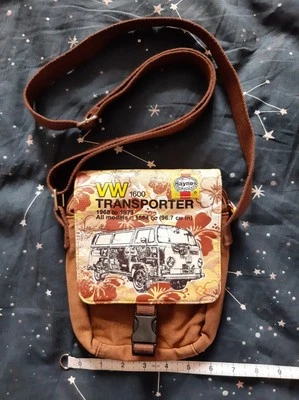 Haynes VW Camper Van Womens Small Messenger Bag Transporter Satchel - Image 1 of 4