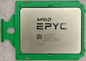 AMD EPYC 7502 32 Core 2.5GHz 128MB 180W Processor No Vendor Lock 100-000000054 - Picture 1 of 4
