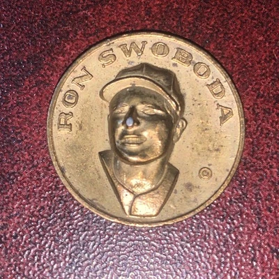 (dd)罗恩·斯沃博达1869/1969年棒球百年纪念币 — 第 1/3 张图片