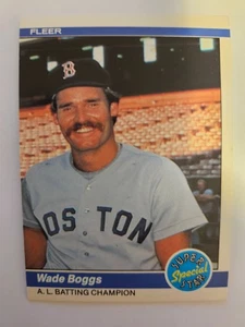 1984 FLEER WADE BOGGS IA #630 NM - Picture 1 of 1