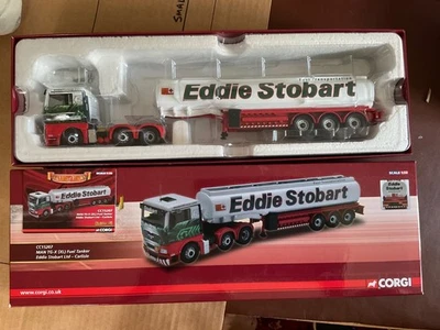 Corgi CC15207 MAN TG-X (XL) Fuel Tanker - Eddie Stobart Ltd - Image 1 of 4
