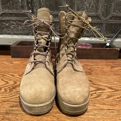 АРМИЯ 798 SPE1C1-13-D-1017 койот желтовато-коричневый жаркая погода боевые ботинки размер 6.5R мужской США - Изображение 1 из 4