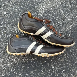 Skechers Relaxed Step Mens Brown Leather Shoes SN 63745 Size 9 - Picture 1 of 11