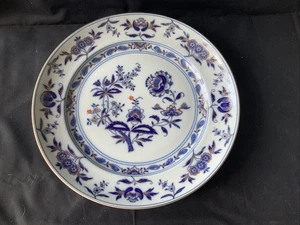 Vista Alegre Lombardia Piatto Tritatutto Tondo 13” Oro Scarso Ottimo - Foto 1 di 6