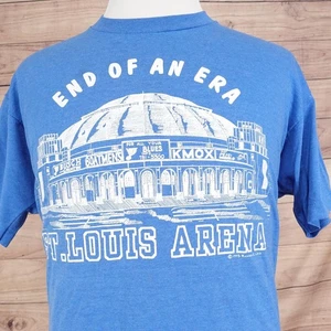 Vintage St. Louis Arena Shirt XL End of an Era 1993 Made USA Single Stitch - Bild 1 von 13