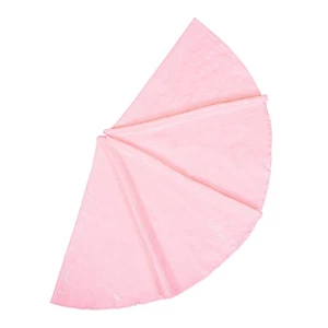 Baby Pink Tree Skirt, 36 Inch Christmas Tree Skirts for 4FT Tree, Glitter Fab... - Picture 1 of 6