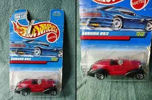 1995 Hot Wheels Auburn 852 #215 red/black fenders classic prewar roadster - Bild 1 von 4