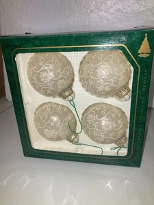 Weihnachten von Krebs (4) Glas Ornamente im Karton - Bild 1 von 7