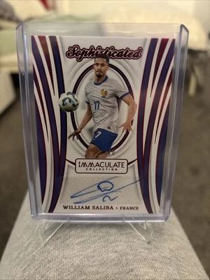 Panini Immaculate 24/25 Sophisticated Signatures William Saliba 1/10 Arsenal FC - Image 1 of 3