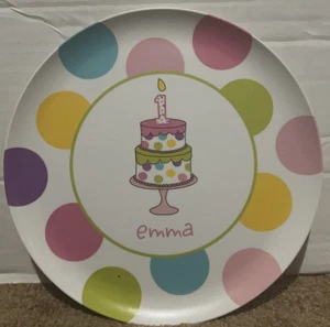 Personalized Dinner Plate- Emma - Picture 1 of 2