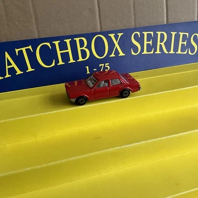 Matchbox Superfast No55 Ford Cortina MK4  Red With White Interior Made In China - image 1 of 4